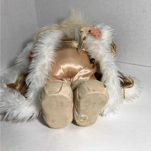 The Ganz Cottage Vintage Gold Santa Claus 12" Holiday Christmas Decor - Picture 8 of 10